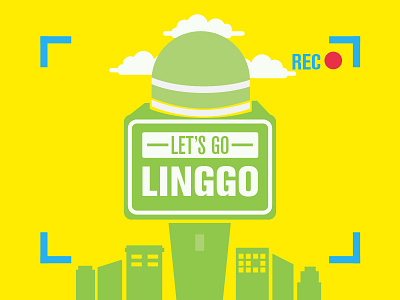 Lets Go Linggo - Alternative charlie jeepney tv logo vectors