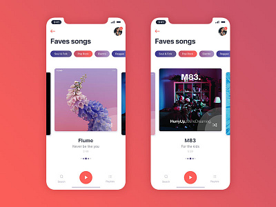 InVision Studio - Music Player