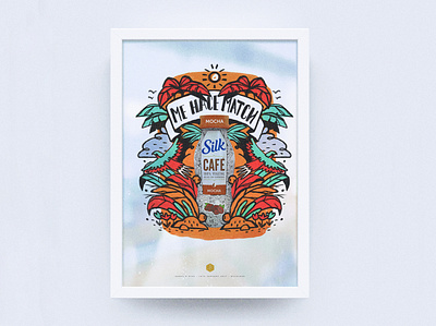 Silk Café Master Visual advertising agencia animal birds campaign coffee designer diseño drawing illustration keyvisual master masterpiece match mexico nature poster poster design silkcafe