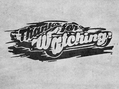 Thanks Car car letter lettering mustang old retro type vintage