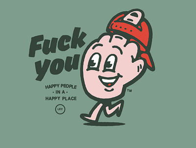 Fuck You T Shirt Design agencylife brand character characterdesign design drawing fuck you logo print retro retro design shirtdesign tee design tshirt art tshirt design type vector