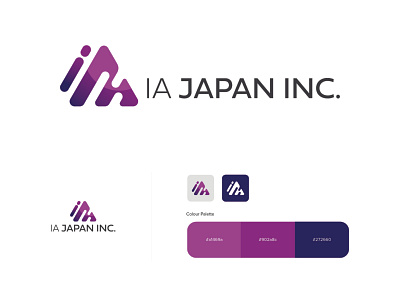 IA Japan Inc logo art design design graphic design illustration logo vector