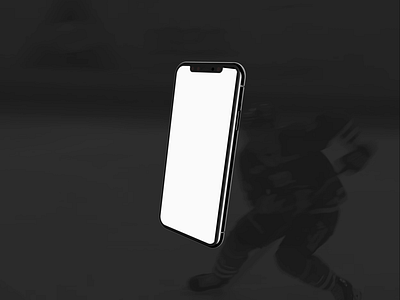 Swiss League, animated concept app animated app hockey mobile mobile app sports ui ui design