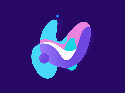 Fluid /01 abstract colors composition design fluid geometry illustration minimal shape wave