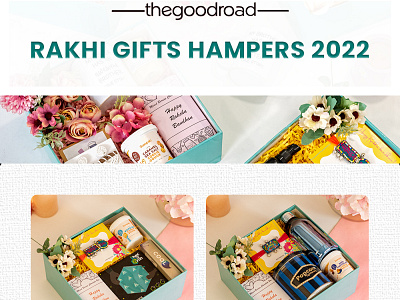 Rakhi Gift Hampers 2022 | The Good Road animation branding design gift for brother gift for sister graphic design illustration logo rakhi rakhi2022 rakhigift sister love typography ui ux vector