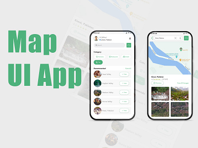 Map UI App