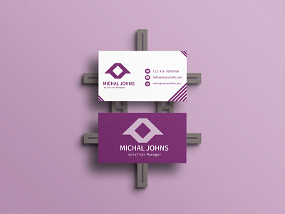 Unique Business Card Design branding business card flyer graphic design illustration logo vector virtual