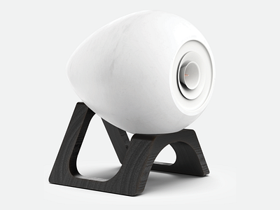 KERA - Ceramic speaker 3d 3dart colors design industrial design modeling render