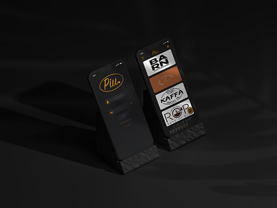 Digitalised Coffeeshop Loyalty Card app branding design graphic design logo typography ui ux