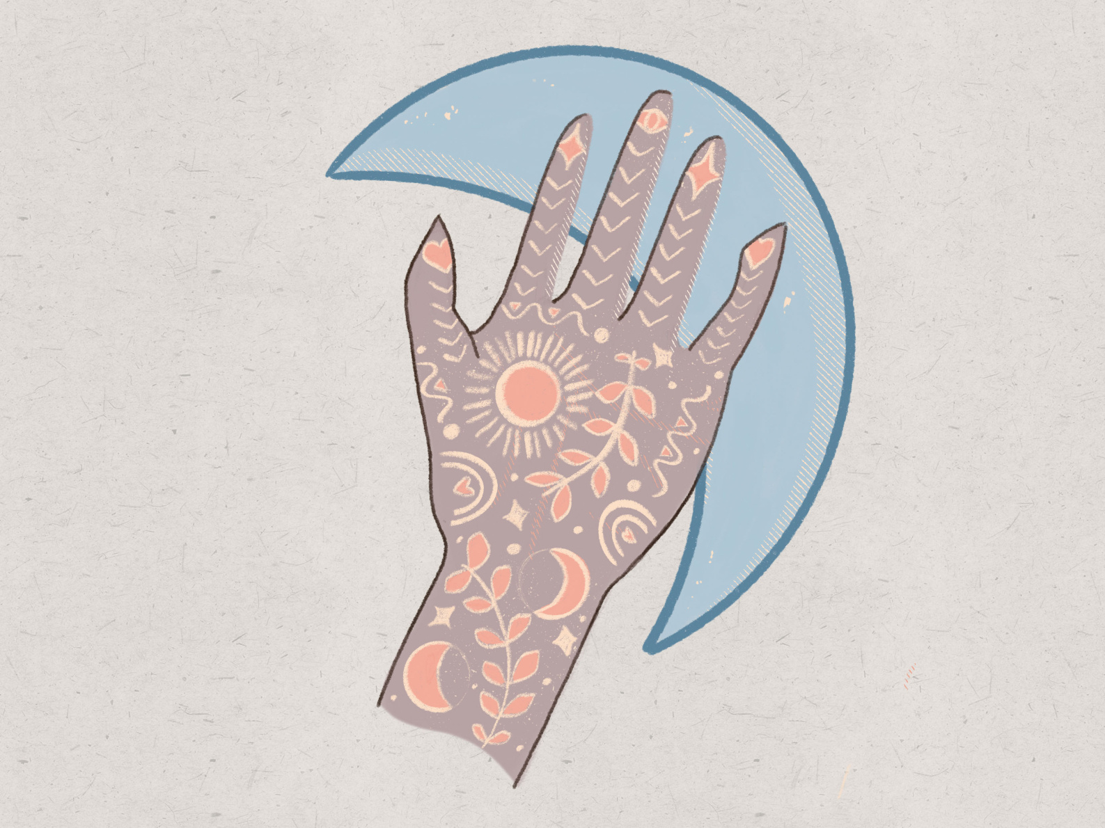 Tarot Hand by I am Roxanne by I am Roxanne on Dribbble