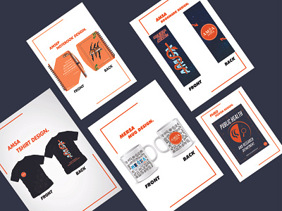 AMSA merchandise design. branding design graphic design illustration vector