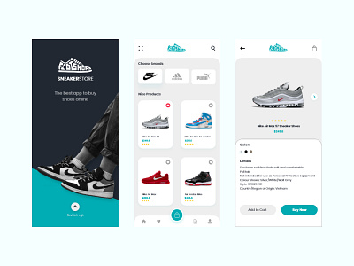app to buy shoes app branding buy commercial app design design idea digital graphic design illustration logo online shoes ui vector