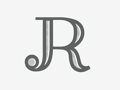 J. Robles Interiors: Option 1 logo monogram type