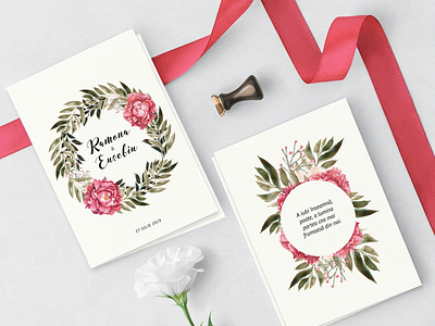 Ramona & Eusebiu Wedding Stationary