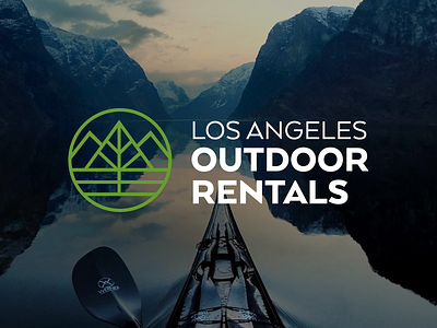 Logo Design for LA Outdoor Rentals
