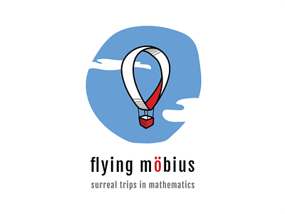 #dailylogochallenge 2 | 50 - hot air balloon dailylogochallenge design hot air balloon logo logomark moebius strip