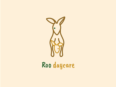 #dailylogochallenge 19 | 50 - kangaroo