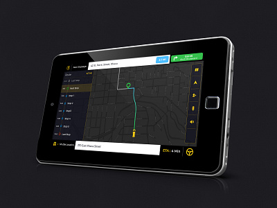 Driver App - Tablet - Urban Mobility