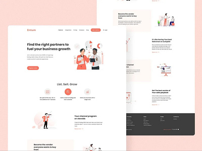 Landing page ui using figma figma freelancer graphic design ui ux webdesign