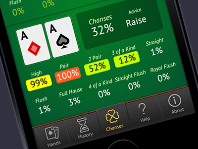 Poker Master Shot aces cards iphone luck poker ui