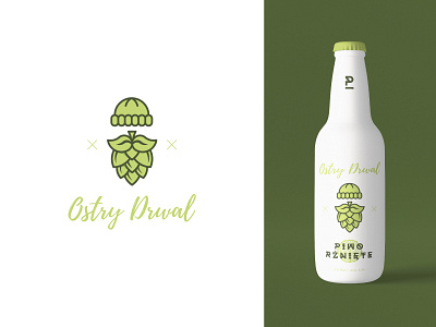 New craft brewery - branding & beer label design beer beer bottle beer branding bottle design bottle label branding brewery logo brewing brewing company design logo lumberjack package vector wood woodcutter