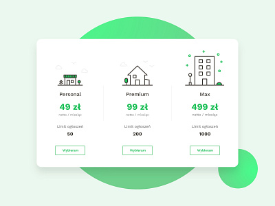 Pricing plans design icons illustration pricing page pricing plans vector