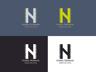 Hobbynetwork design illustrator logo