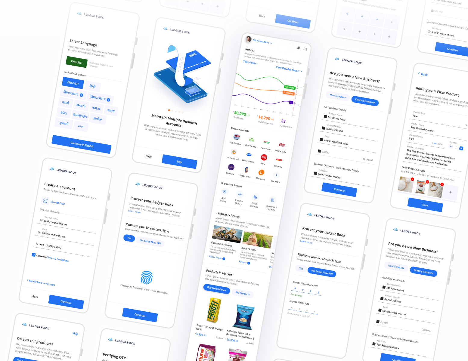 Ledger Mobile App by Brandbook Studio on Dribbble