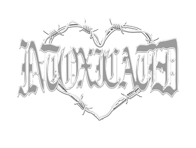 Intoxicated Hard to Love Logo branding design graphic design logo logo design typography