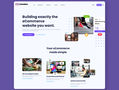 WOO LANDING PAGE branding design landing page productdesign ui ux