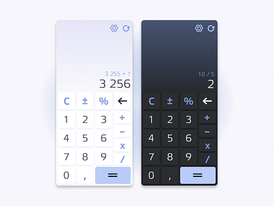 DailyUI 004 Calculator dailyui design ui ux webdesign