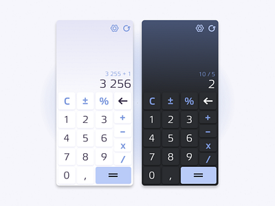 DailyUI 004 Calculator