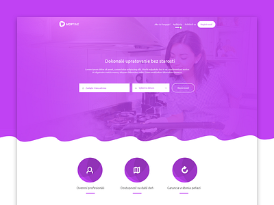 Moptime (2015) app design startup ui ux web webdesign