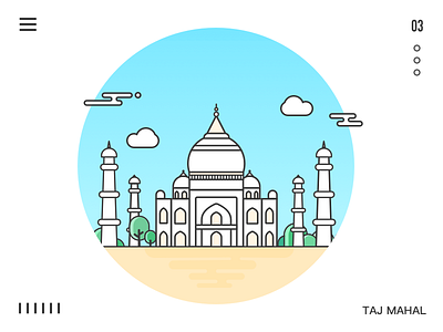 architecture of Taj Mahal