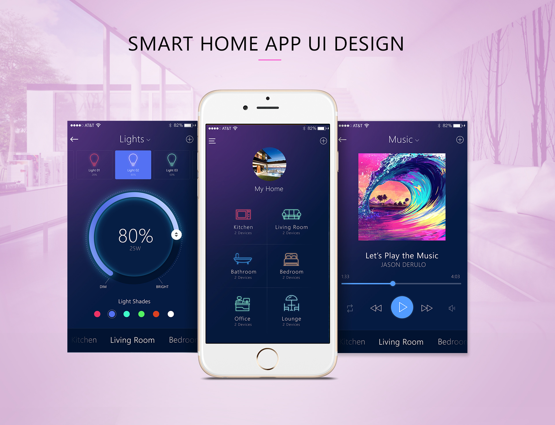 Smart Home app Design