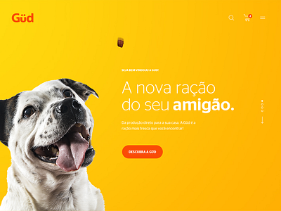 Gud.pet concept design design dog gud interface design pet pet care ui ux web