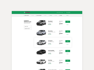 Redesign Enterprise car car booking concept design design enterprise interface design rent a car rent car ui ux web