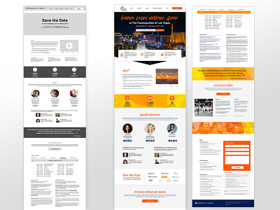 Event Single Page adobe cc adobe xd concept illustration interface design invisionapp landing page landing page design sketch ui ui design user experience user interface design user interface designer ux uxdesign website