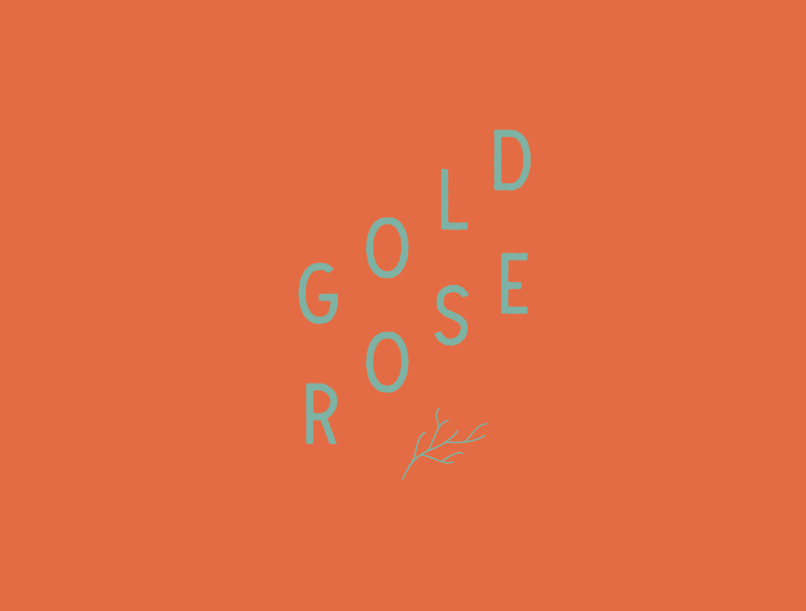 Gold Rose Logo by Kevin on Dribbble