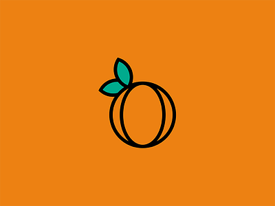 O is for Orange o orance type