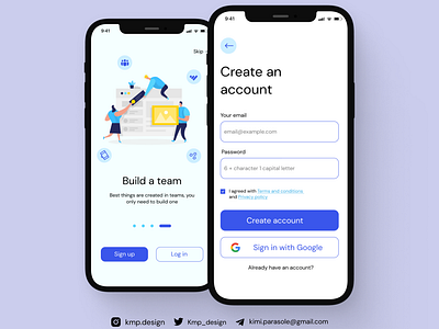 Mobile Login Page