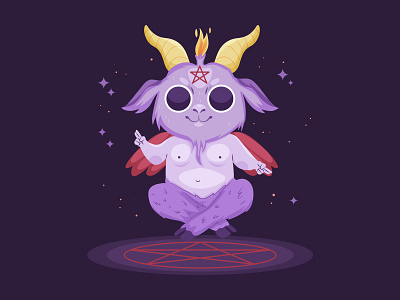 Kawaii baphomet