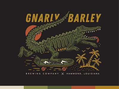 Gnarly Barley - Skater Gator