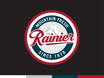 Rainier - Mountain Fresh Badge