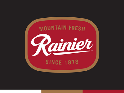 Rainier - Since 1878 Badge