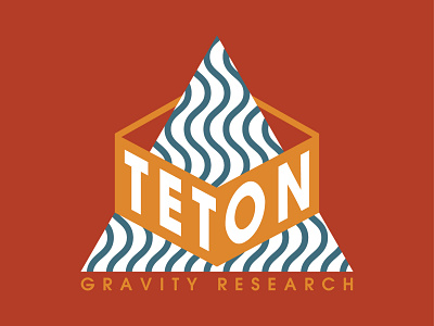 Teton Gravity Research - Endless Lines adventure apparel design explore mountain outdoors ski snowboard vector
