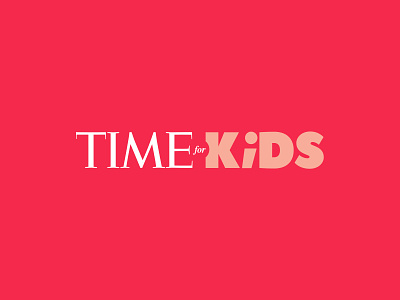 Time For Kids - Rebranding by Dogstudio brand branding design dogstudio kids rebranding time
