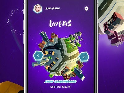 Quick Space Drive-in - VR Game 3d animation app game illustration mobile space ui vr webdesign website