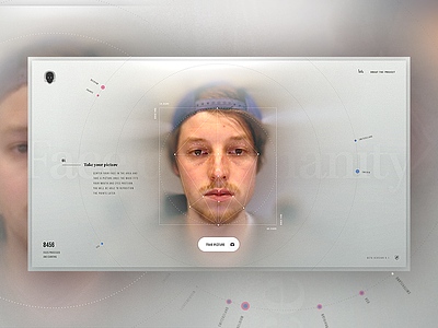 Face of Humanity - A prototype - Designs chrome experiment face grey prototype webdesign website
