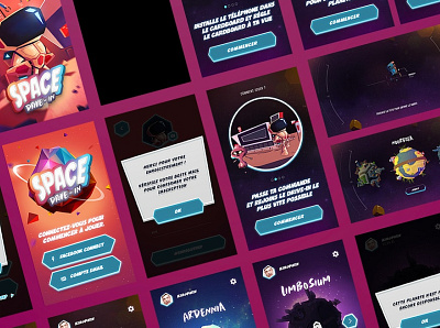 Quick Space Drive In - Case Study app game gaming interface mobile product ui ux videogame